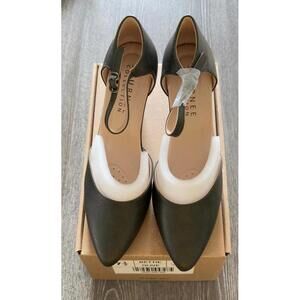 Journee Collection Bettie Olive Green Ankle Strap Dress Pumps Women Size 7.5